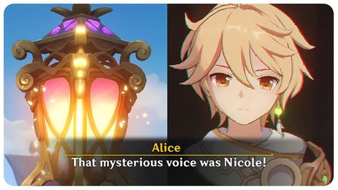 genshin nicole|We now know who is the mysterious voice in the。